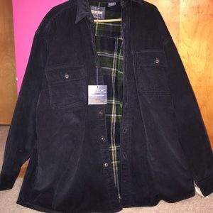 Wolverine fleece lined corduroy jacket